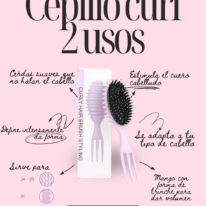 cepillo para rizos | curl brush